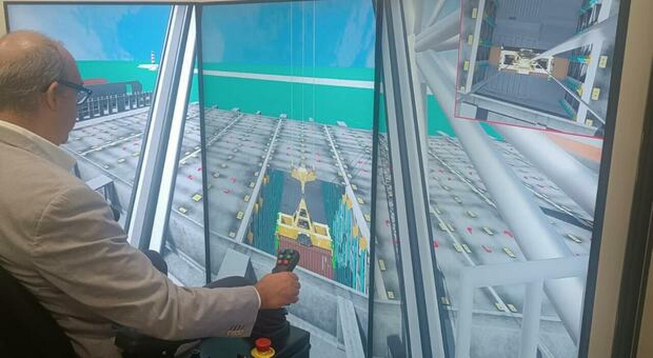 Porto, movimentazioni delle merci più sicure con il simulatore creato con "Faros" a Taranto