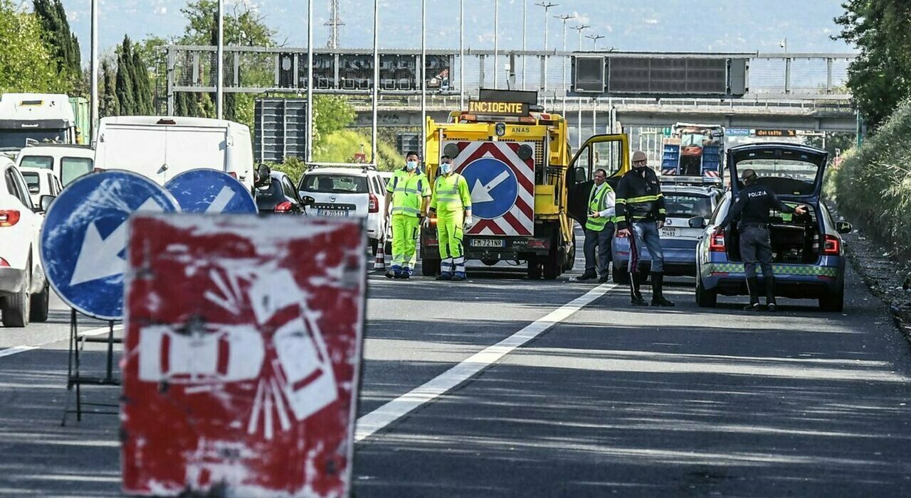 Tödlicher Verkehrsunfall auf der Großen Ringautobahn in Rom