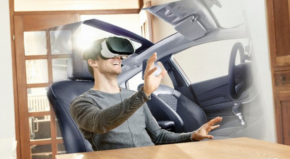 Un esempio di come potrebbe essere un test auto in realtà virtuale