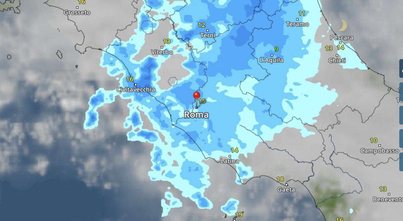 Le previsioni del meteo del weekend.