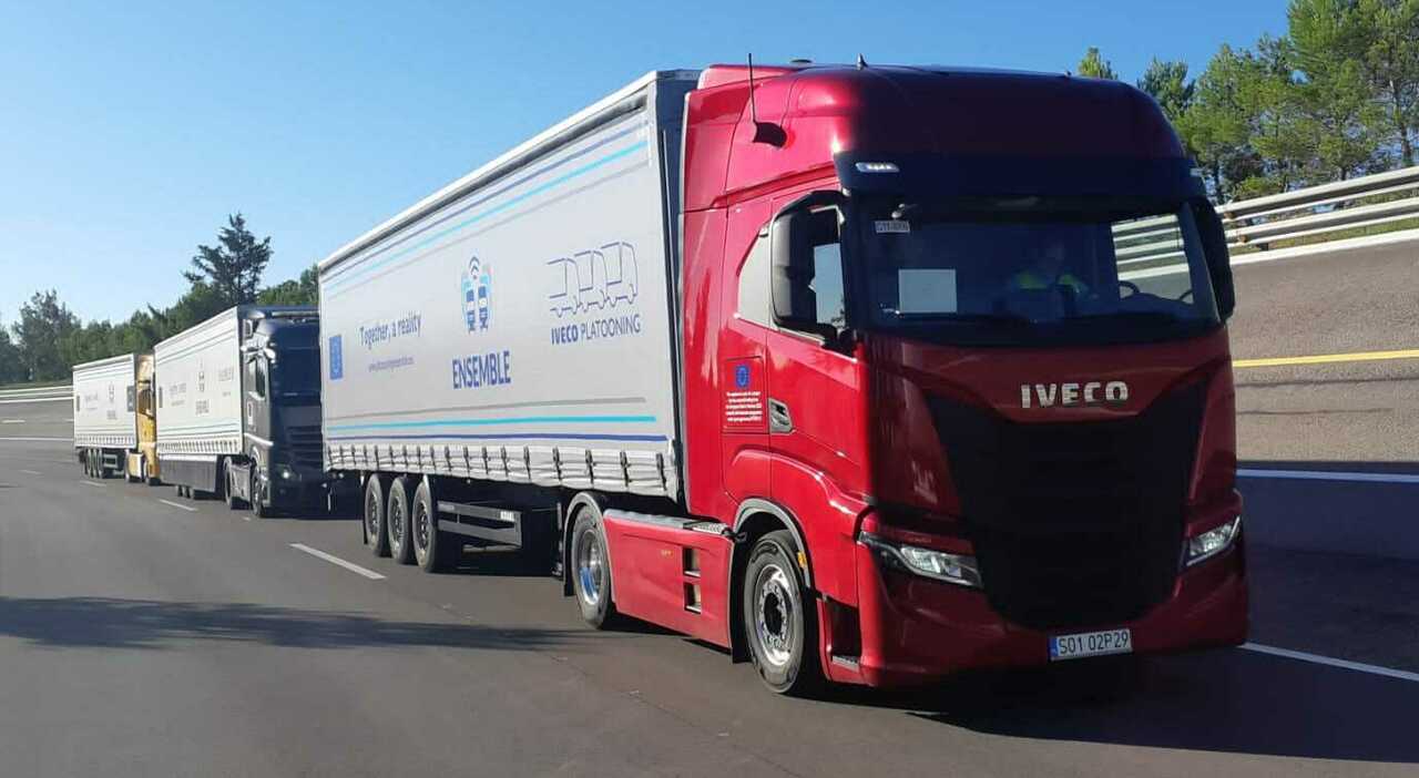Un camion Iveco