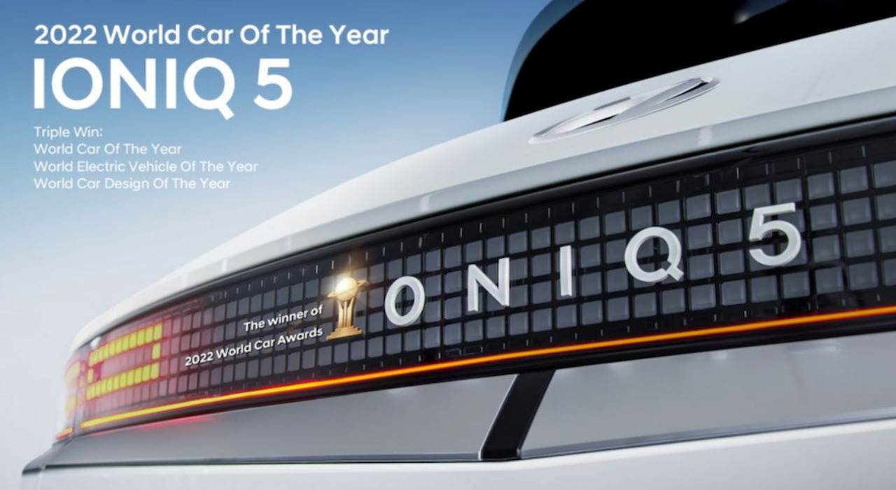 World Car Awards 2022, vince la Hyundai Ioniq 5