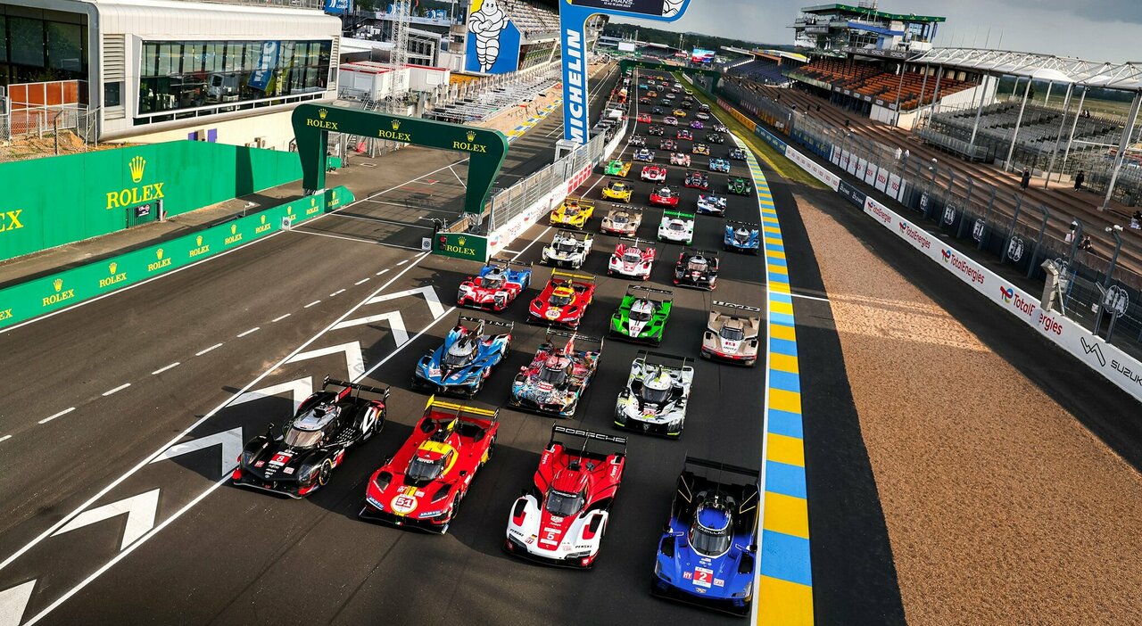 Lo schieramento della 24 Ore di Le Mans