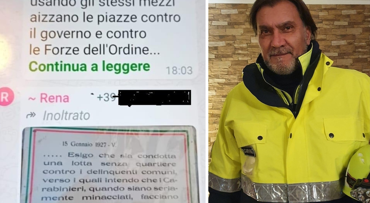 Renato Campanile (capogruppo FdI) invia un post di Mussolini nella chat: rischia la sospensione