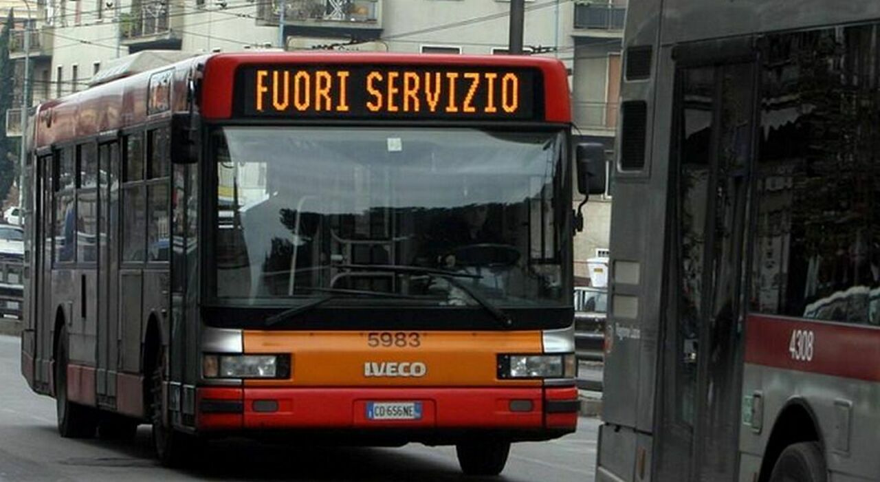 Grève nationale des transports à Rome le 6 mai