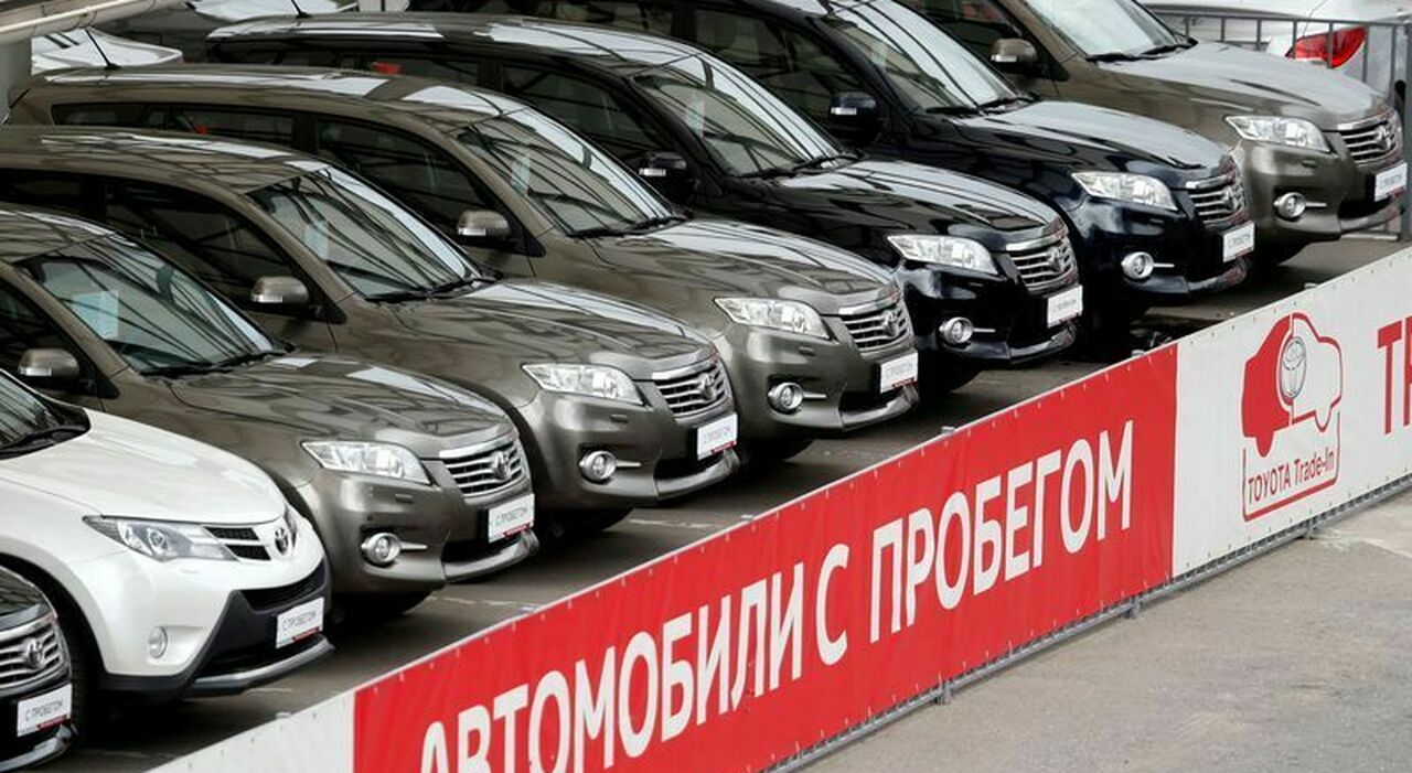 Auto giapponesi usate vendute in Russia prima del conflitto ucraino