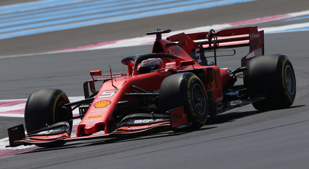 La Ferrari F1 di Vettel