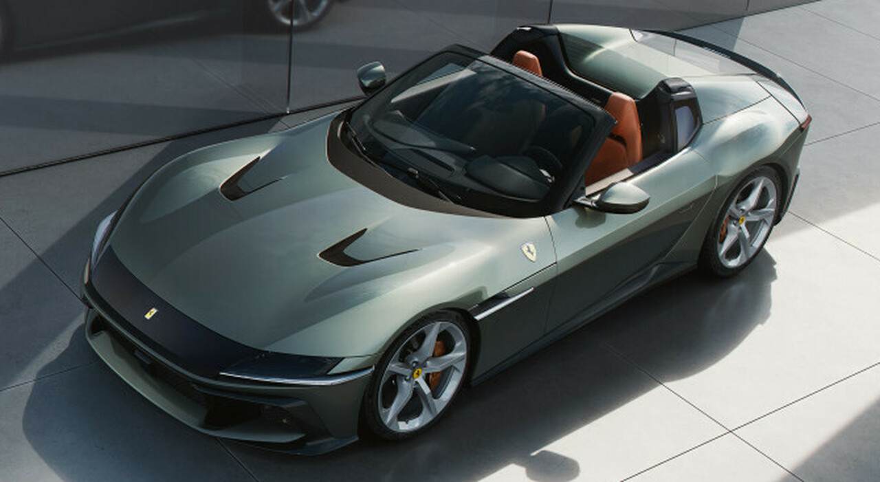 La versione spider della Ferrari 12Cilindri