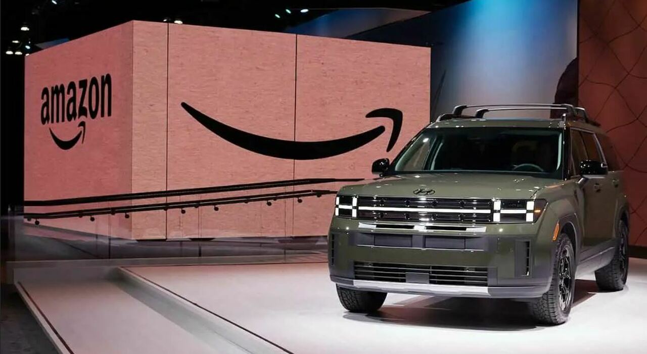 Amazon, con un click si potrà comprare un'automobile Hyundai