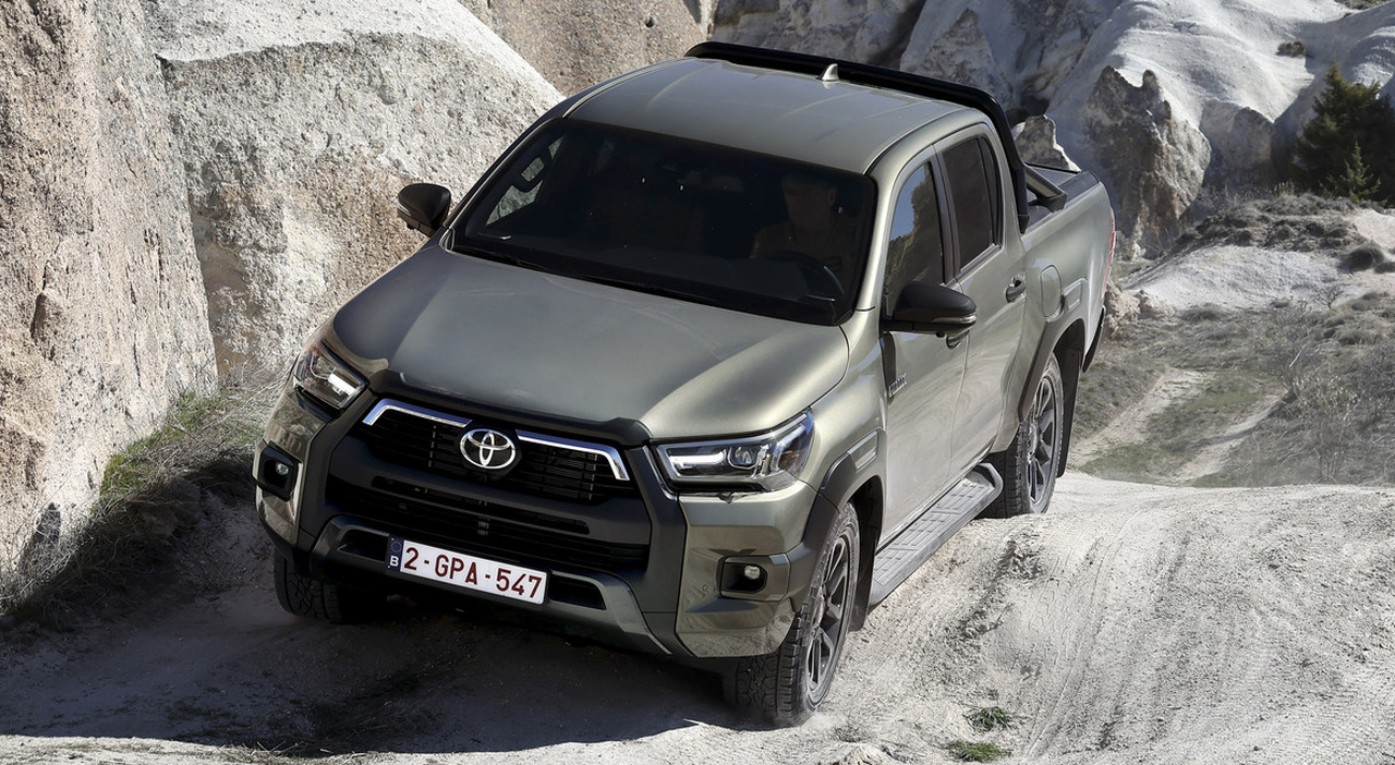 Il nuovo Hilux in Cappadocia