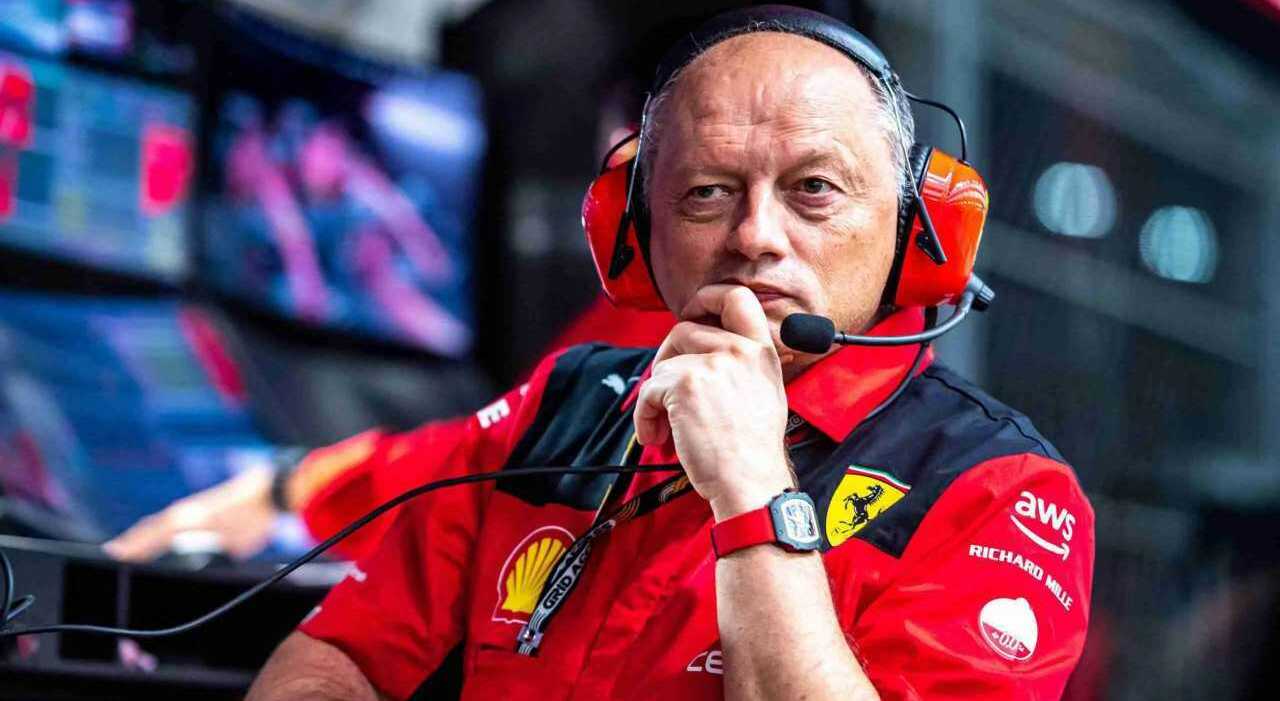 Frederic Vasseur, team principal Ferrari
