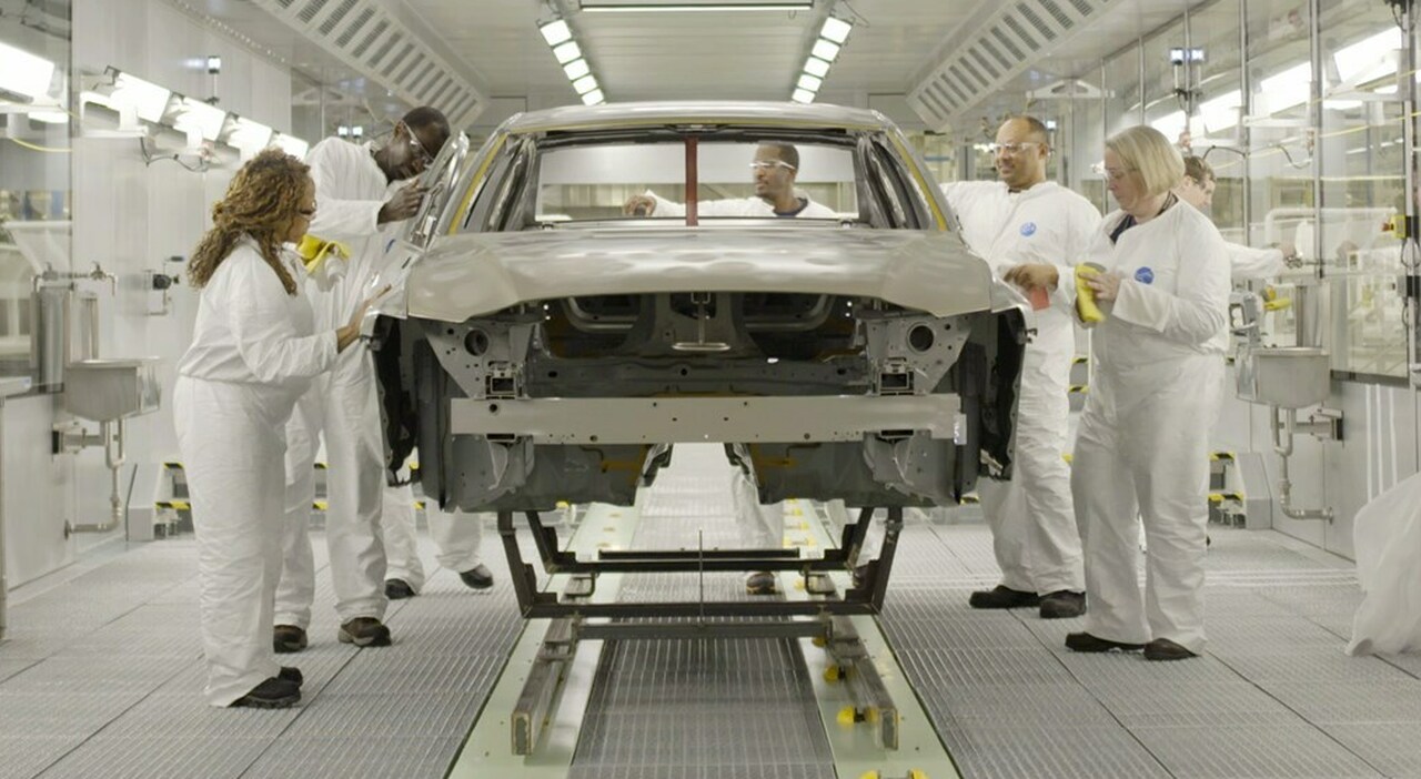 La fabbrica Volvo in Usa