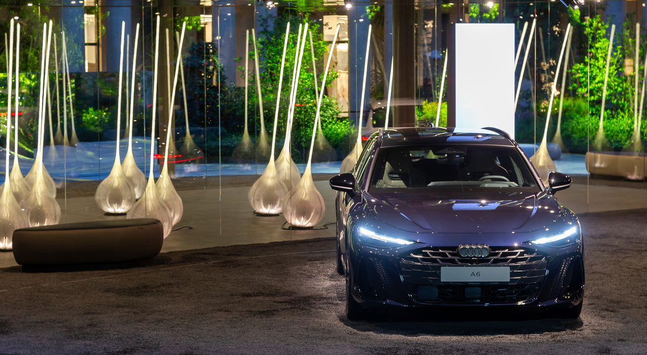 L'Audi House of Progress con la A6