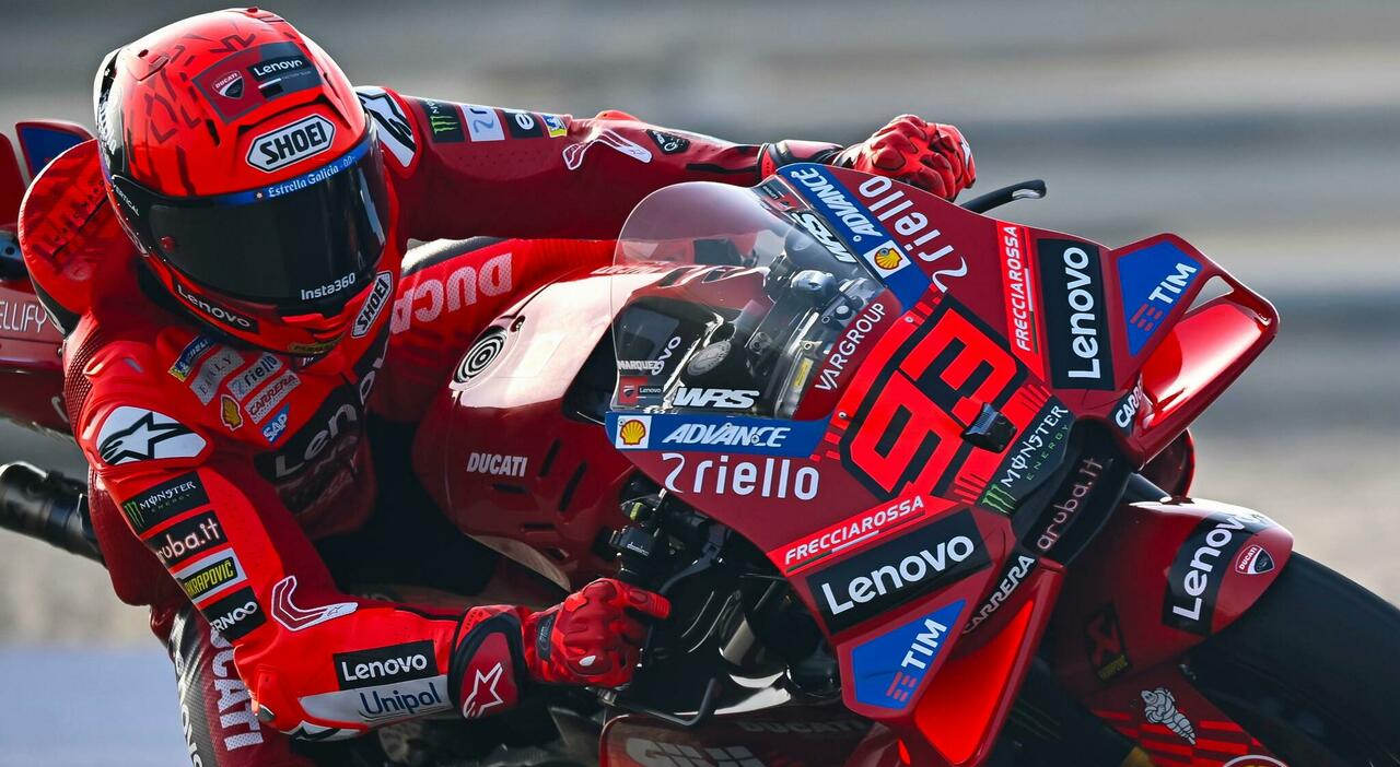 Marc Marquez a Losail