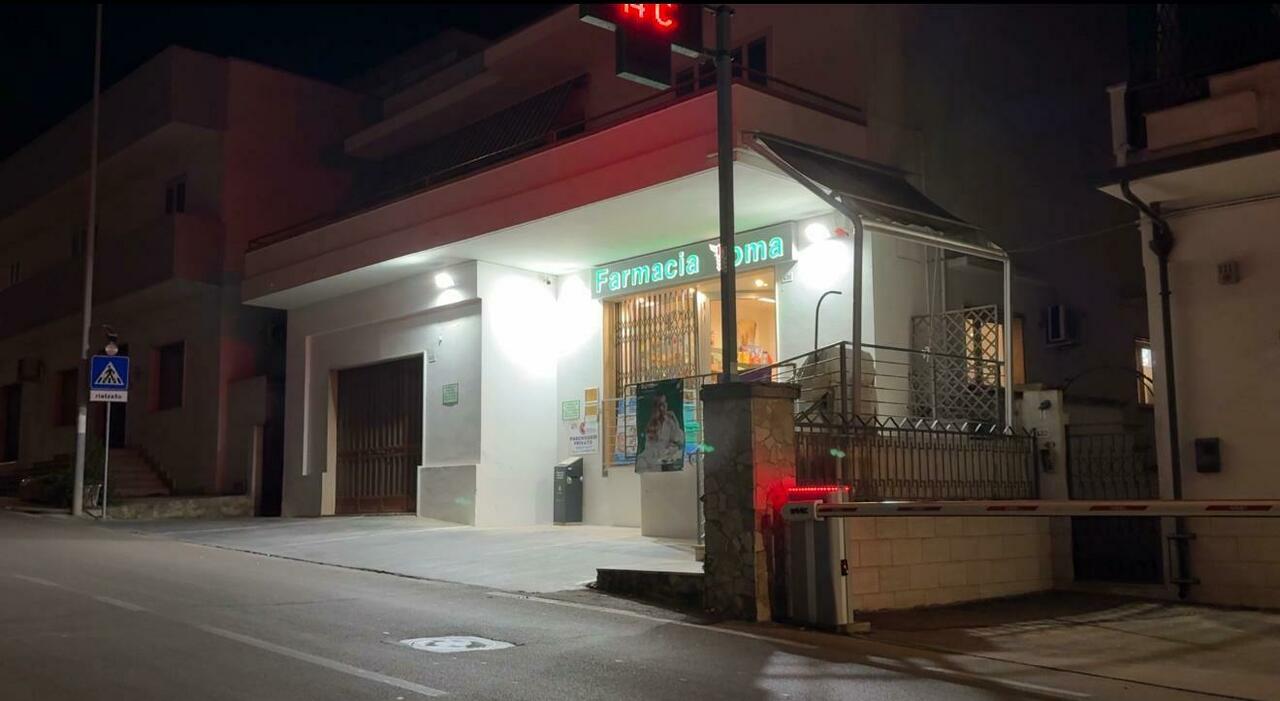 Salento, rapina in farmacia: bottino da 700 euro