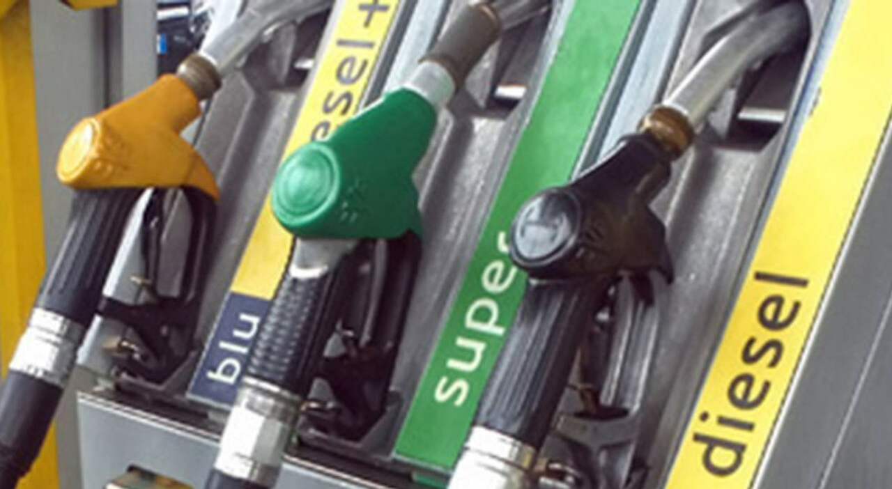 Una pompa di benzina