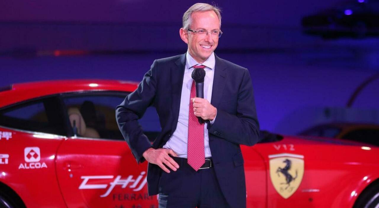 l'amministratore delegato di Ferrari Benedetto Vigna