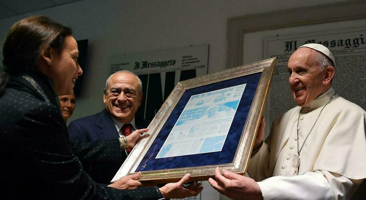 Papal visit Il Messaggero, when silence fell in Rome