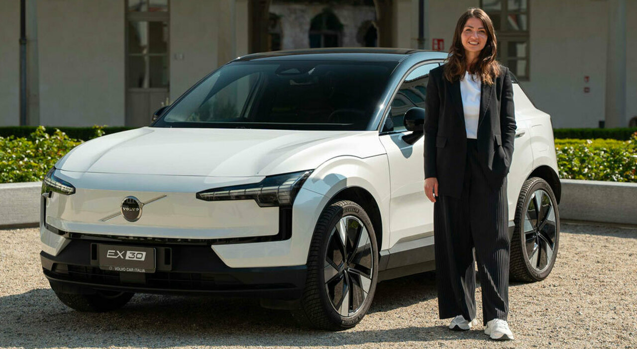 Katharina Sachs, designer tedesca che ha realizzato la Volvo EX30