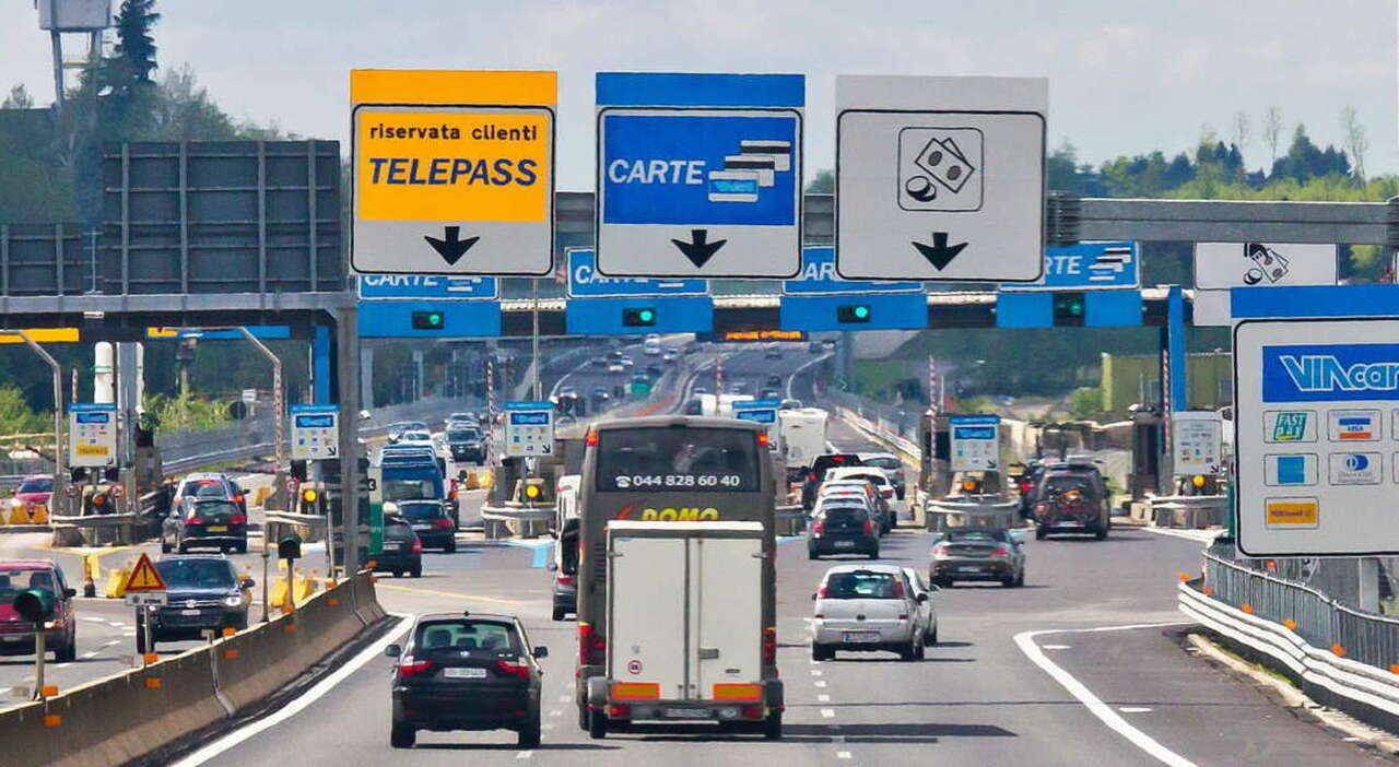 Un casello autosdradale