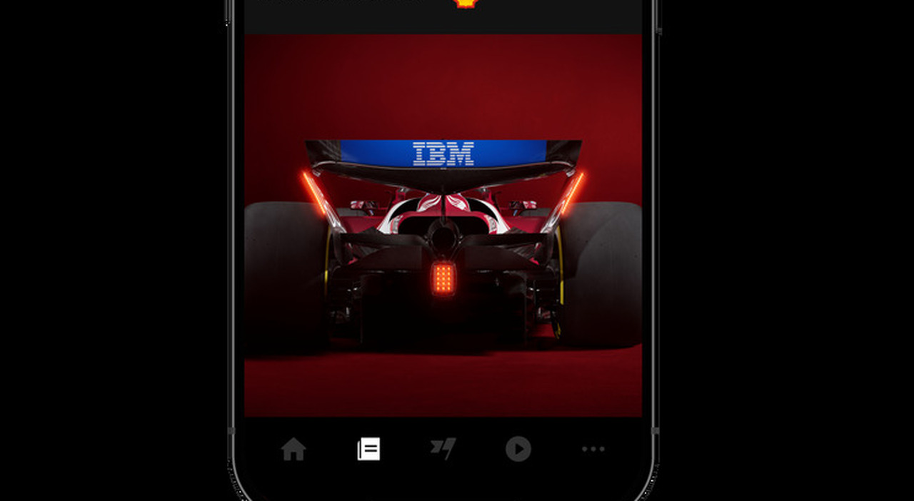 La nuova app di IBM in collaborazione con Ferrari