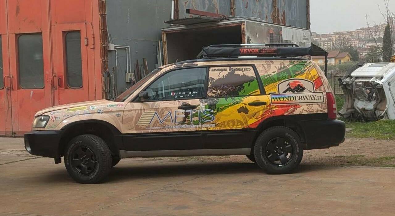 La Subaru in Mongolia