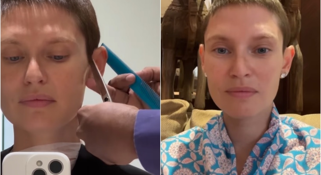 Bianca Balti emozionata: «Taglio un po Bianca Balti emozionata: «Taglio un po