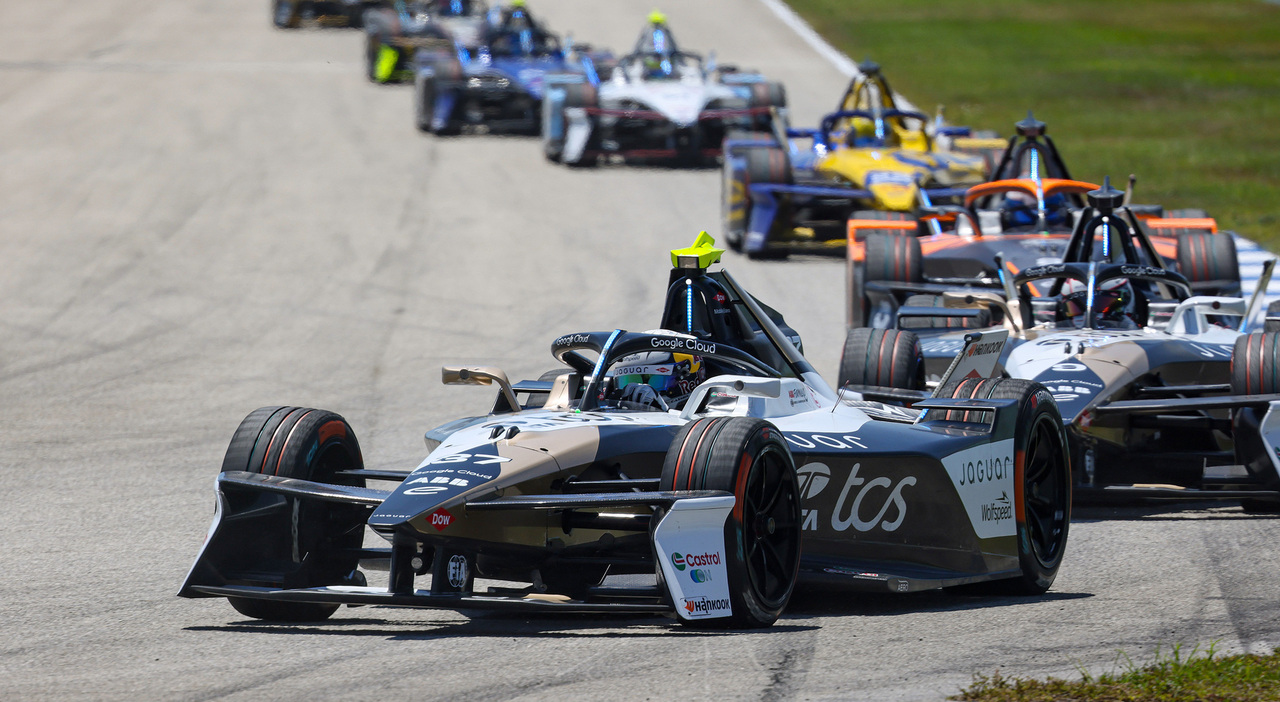 La Jaguar TCS all'EPrix di Miami