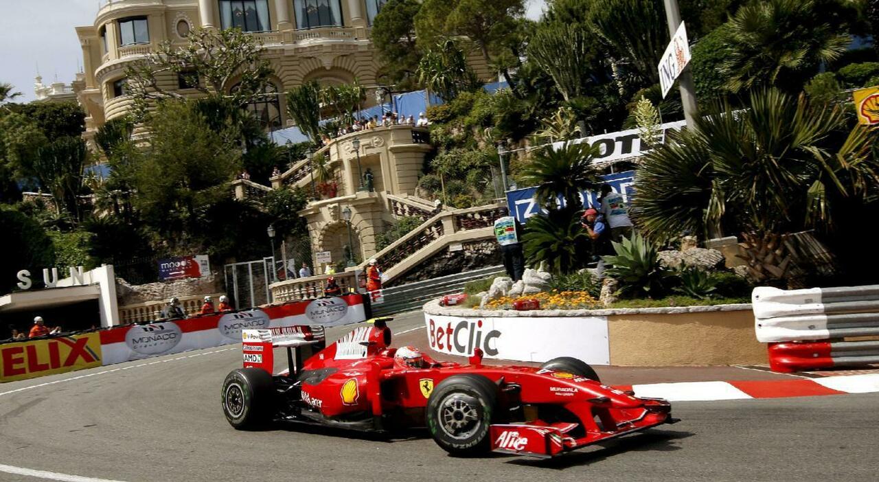 La Ferrariri F1 a Montecarlo