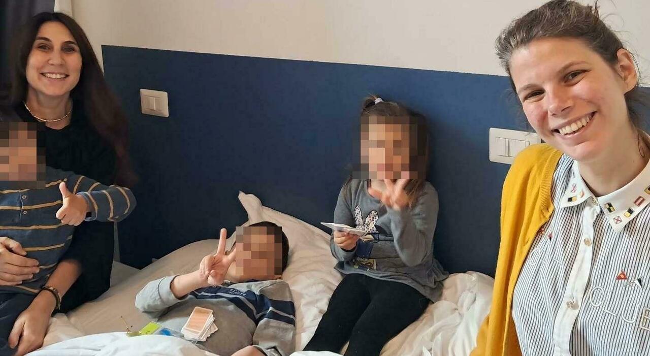 Bambino di 6 anni in fuga da Gaza e curato a Padova, l Bambino di 6 anni in fuga da Gaza e curato a Padova, l