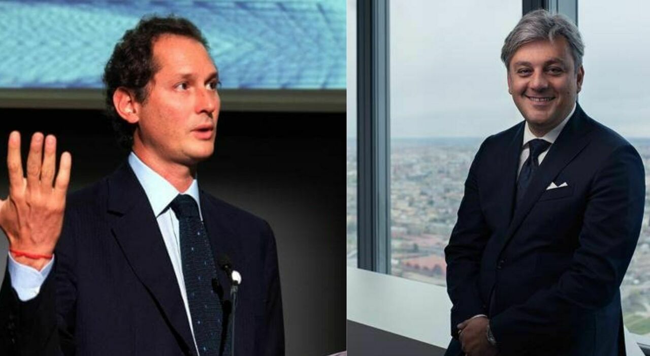 John Elkann e Luca De meo