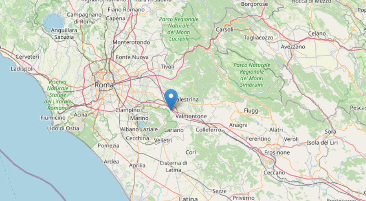 Terremoto vicino a Roma: cosa ha provocato la scossa a San Cesareo?