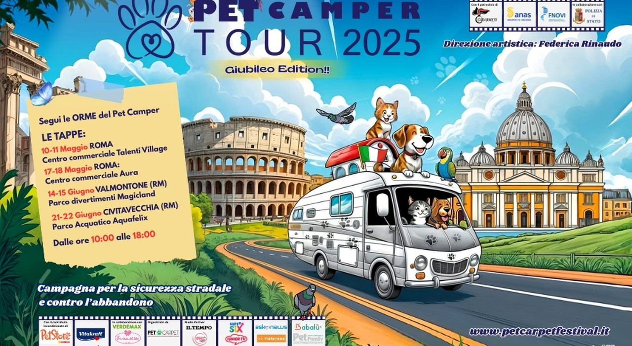 Viaggi a quattro zampe che uniscono ambiente, sicurezza stradale e lotta all’abbandono Viaggi a quattro zampe che uniscono ambiente, sicurezza stradale e lotta all’abbandono