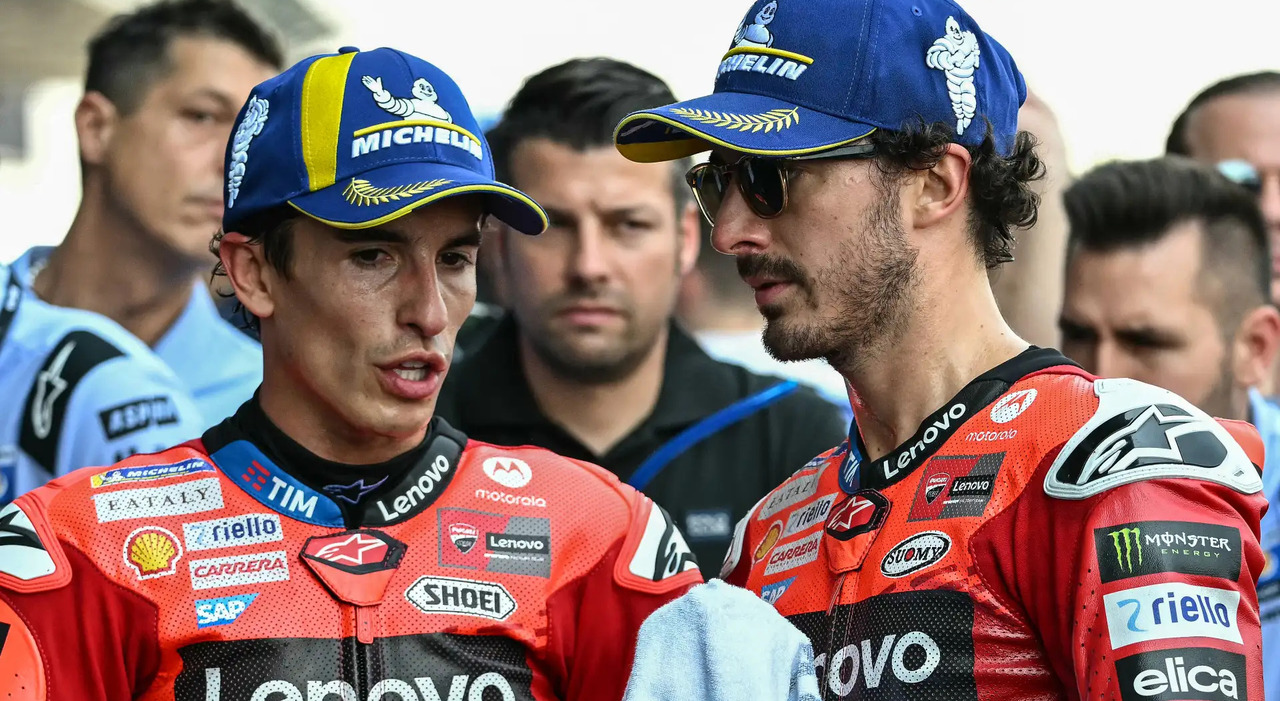 Marca Marquez e Pecco Bagnaia