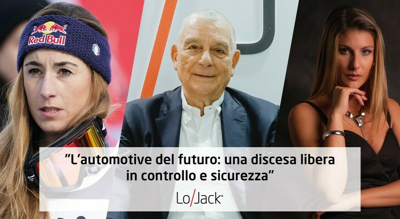 LoJack Italia agli Automotive Dealer Day con Sofia Goggia e Massimo Ghenzer, Presidente di LoJack Italia