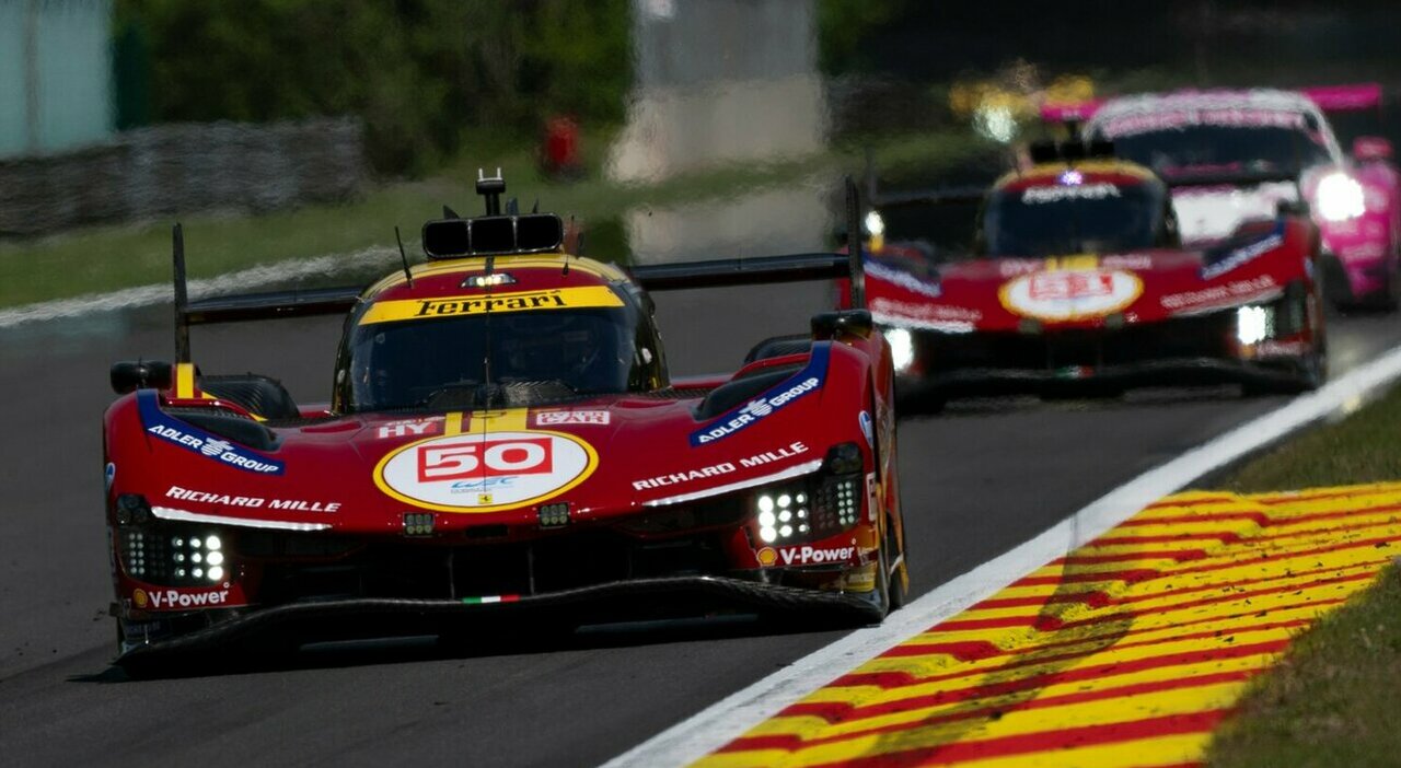 Le Ferrari hanno letteralmente monopolizzato la qualifica della 6 Ore di Spa