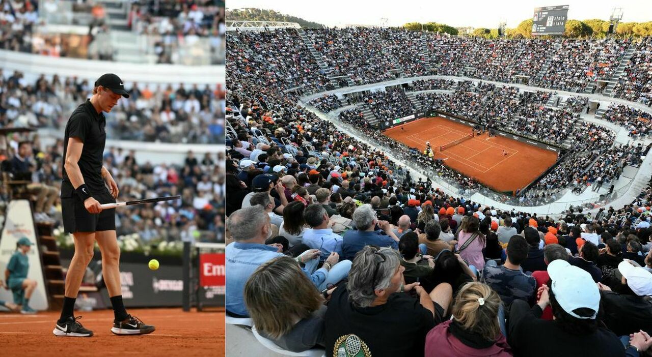 Sinner, il calore di Roma per il ritorno in campo: da «daje Jannik» a «si Sinner, il calore di Roma per il ritorno in campo: da «daje Jannik» a «si