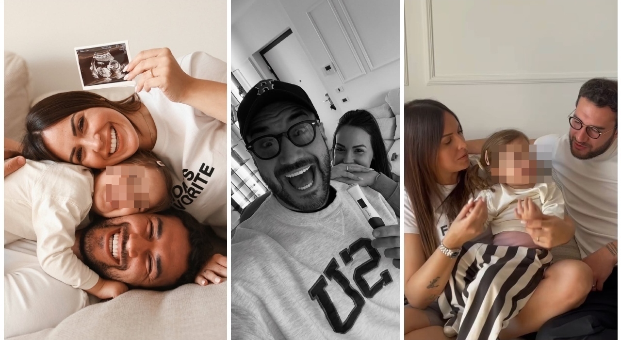 Lorenzo Riccardi e Claudia Dionigi genitori bis: ?«Sta arrivando Lui. Non lo conosciamo ancora, ma lo amiamo da sempre» Lorenzo Riccardi e Claudia Dionigi genitori bis: ?«Sta arrivando Lui. Non lo conosciamo ancora, ma lo amiamo da sempre»