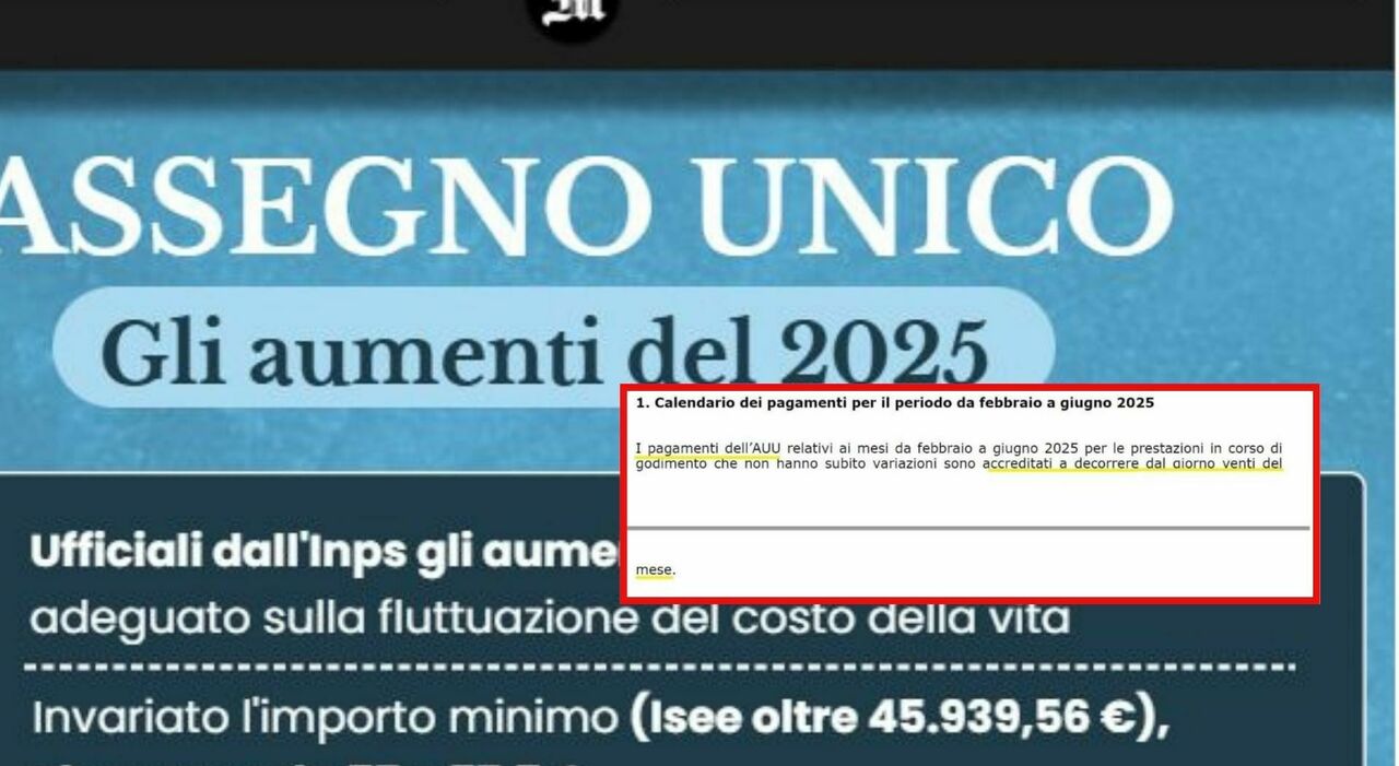 Assegno unico maggio, pagamenti posticipati: quando arrivano, importi e come avere gli arretrati con il nuovo Isee Assegno unico maggio, pagamenti posticipati: quando arrivano, importi e come avere gli arretrati con il nuovo Isee