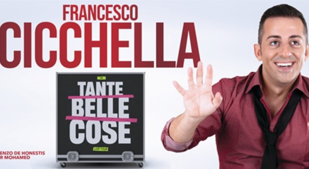 Scopri il fascino di “Tante cose belle”, il nuovo spettacolo di Francesco Cicchella al Teatro Brancaccio di Roma il 14 e 15 maggio