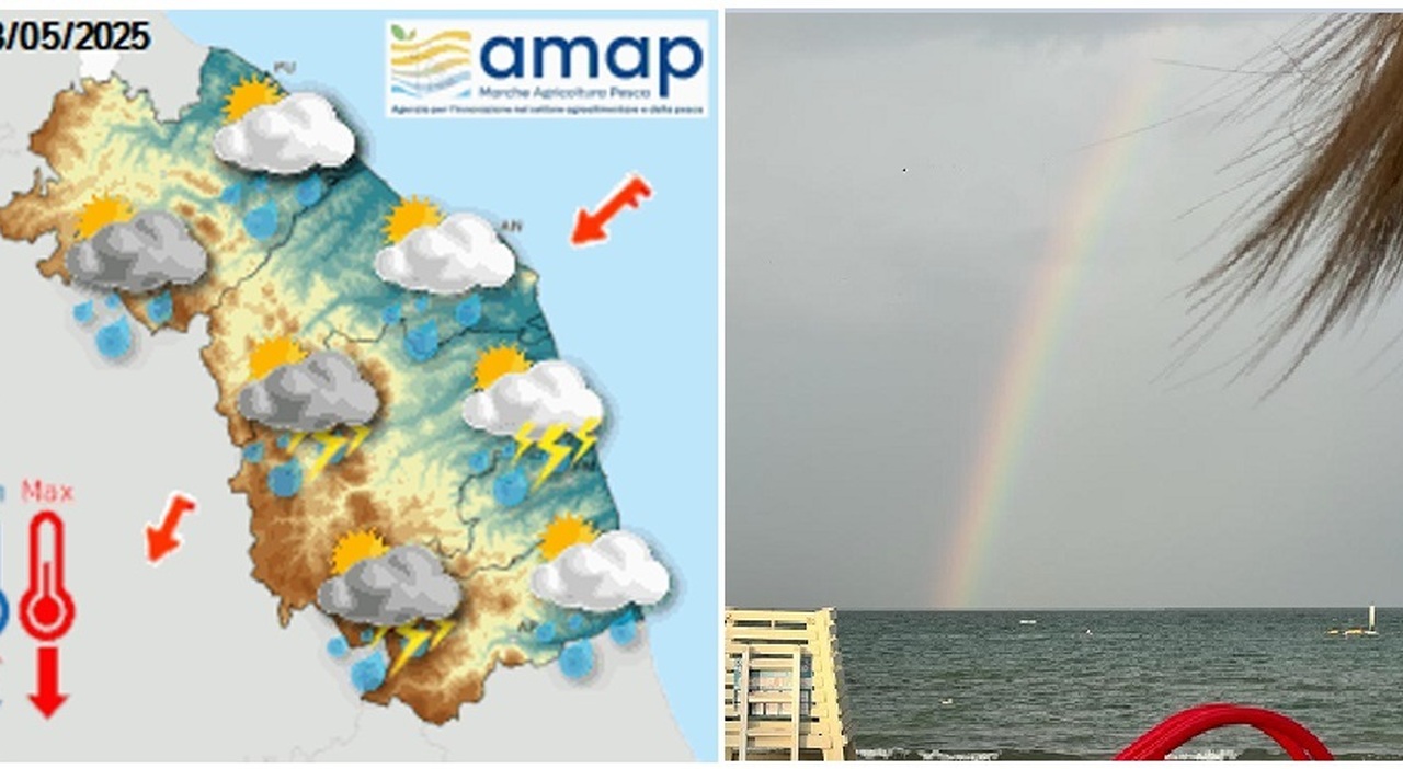 un altro capriccio della primavera allerta meteo per temporali con rischio grandine sulle marche da Corriereadriatico.it un altro capriccio della primavera allerta meteo per temporali con rischio grandine sulle marche