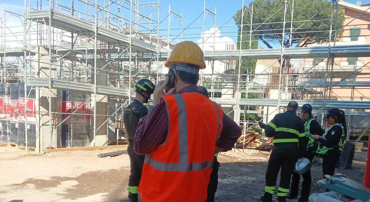 A Marino, il crollo di un solaio in una scuola in costruzione ferisce sei operai: cosa è successo?