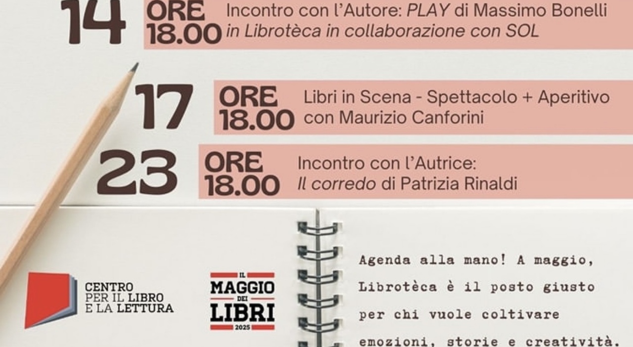 Esplora le avventure letterarie di maggio alla Libroteca di Roma Esplora le avventure letterarie di maggio alla Libroteca di Roma