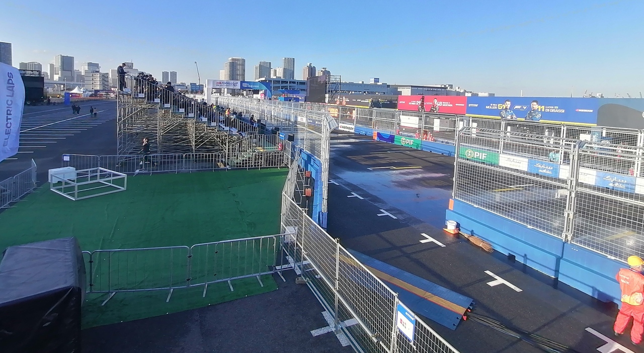 Uno scorcio del tracciato cittadino di Tokyo
