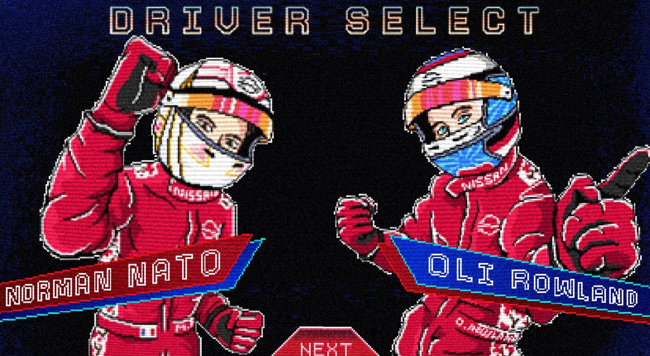 Nissan e l'illustratore Yoshida trasformano la Formula E in un videogioco, il Nismo Racer Electric Tokyo