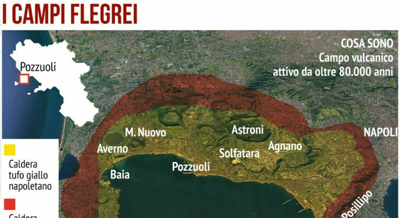 Terremoto Campi Flegrei, nuova scossa di magnitudo 3.1. Musumeci: «Siamo su uno dei più pericolosi vulcani al mondo» Terremoto Campi Flegrei, nuova scossa di magnitudo 3.1. Musumeci: «Siamo su uno dei più pericolosi vulcani al mondo»