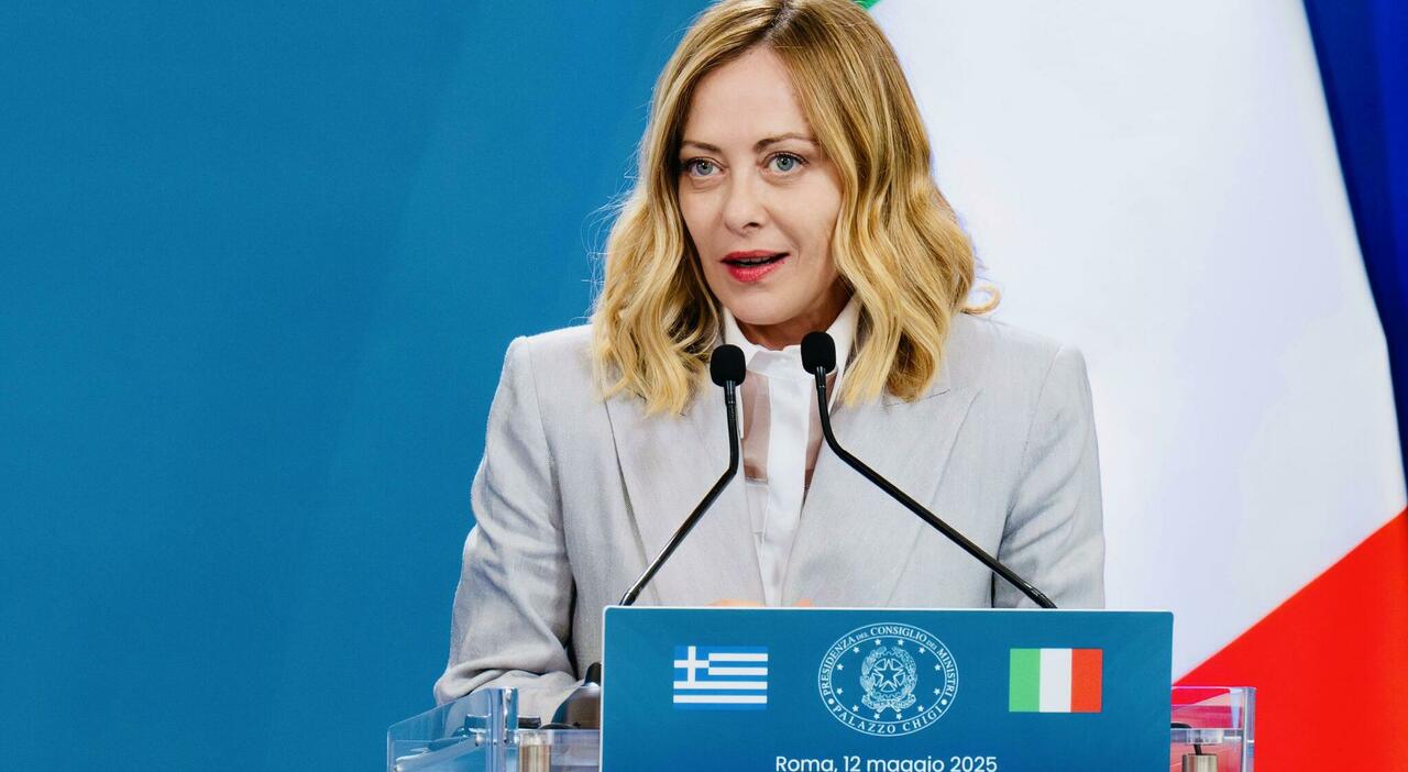 il presidente del Consiglio, Giorgia Meloni