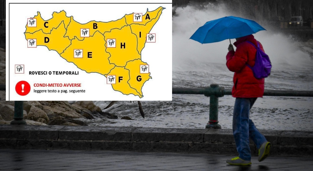 Scuole chiuse domani in Sicilia per allerta meteo arancione: da Catania ad Agrigento, i comuni interessati Scuole chiuse domani in Sicilia per allerta meteo arancione: da Catania ad Agrigento, i comuni interessati