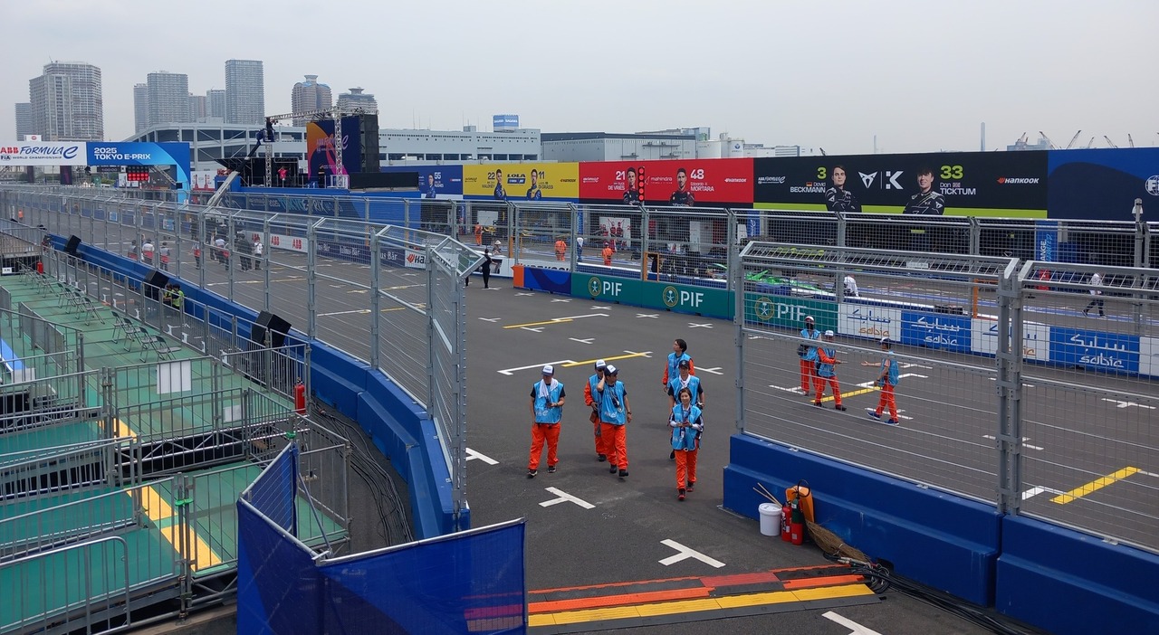 Il tracciato dell'EPrix di Tokyo