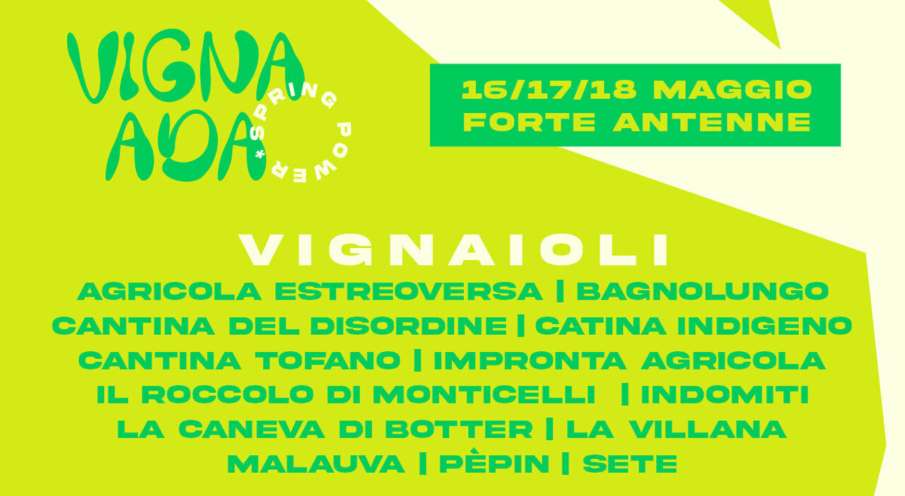 Scopri il Vigna Ada Wine Festival 2025: l’affascinante mondo del vino naturale a Roma dal 16 al 18 maggio al Forte Antenne